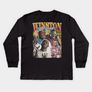 Winston Bishop Kids Long Sleeve T-Shirt